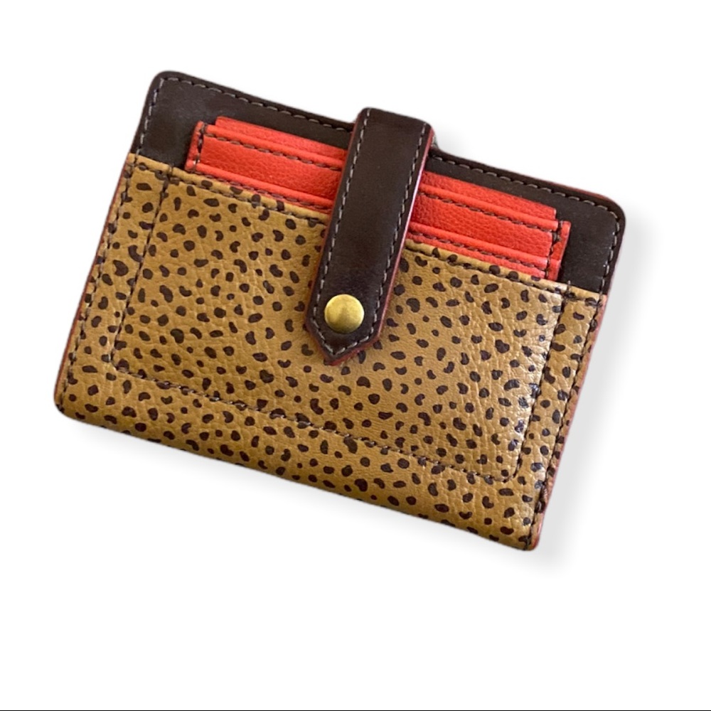 Animal Print Fossil Wallet
